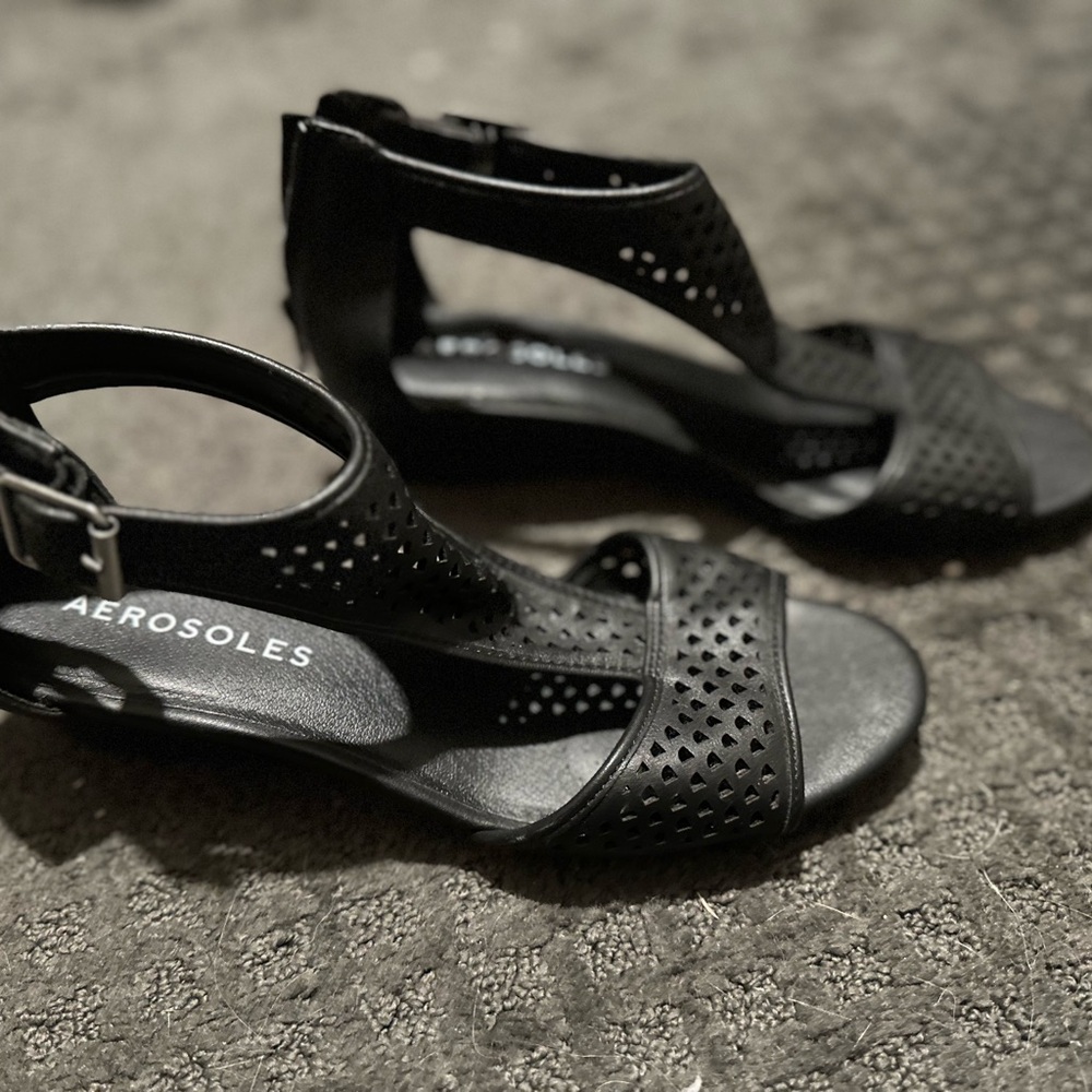 Aerosoles Women's Black Sandals